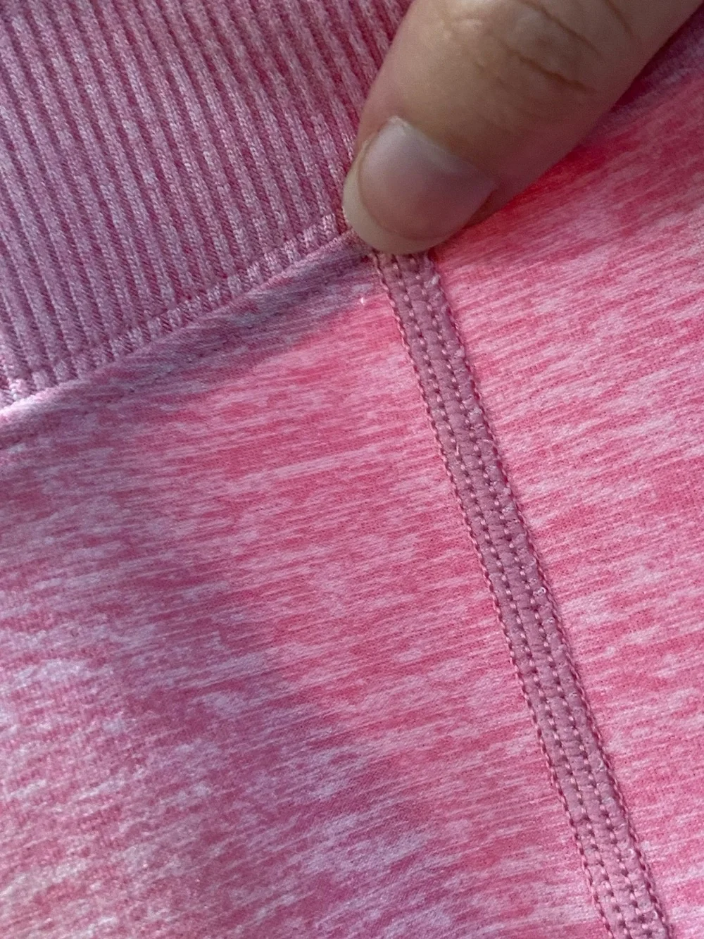 Alo Yoga High-Waisted Alosoft Lounge Legging Parisian Pink Heather Size XXS